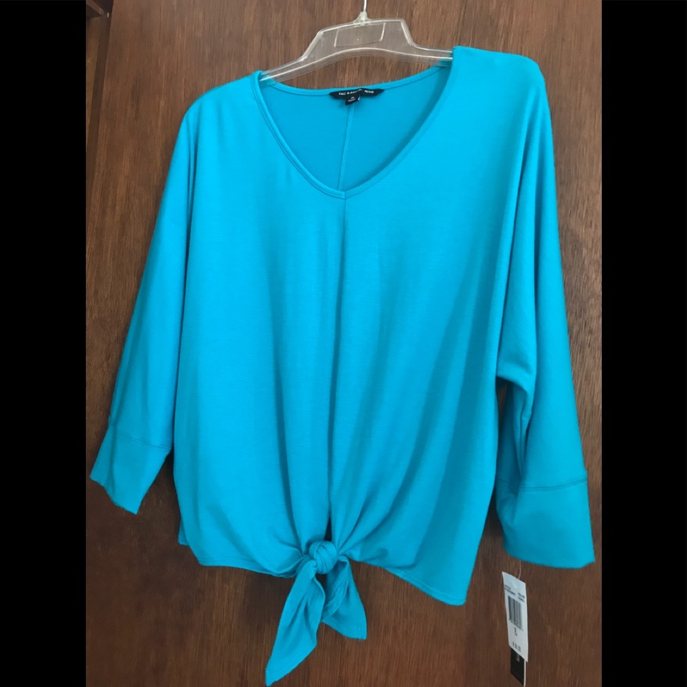 Knit top turquoise PL